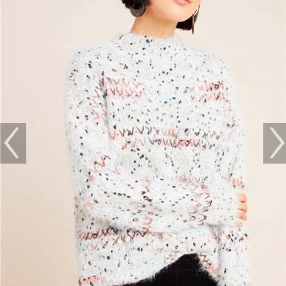 Anthropologie Darla eyelash sweater - Picture 2 of 11